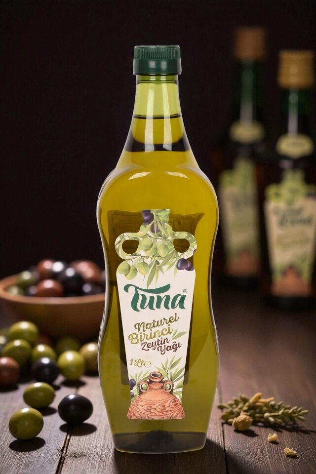 Naturel Birinci Soğuk Sıkım Zeytinyağı ( 1LT ) 2025-2026 SEZONU