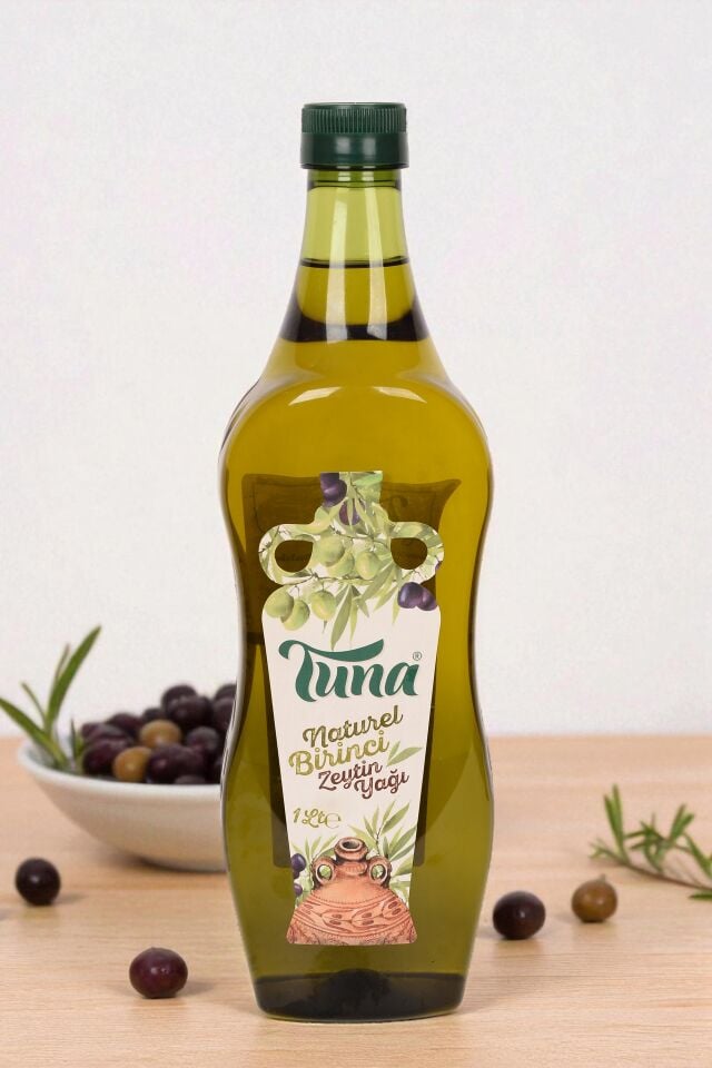 Naturel Birinci Soğuk Sıkım Zeytinyağı ( 1LT ) 2025-2026 SEZONU