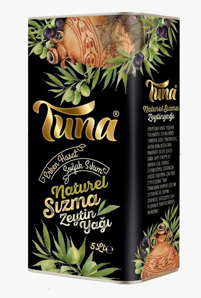 Erken Hasat Soğuk Sıkım Sızma Zeytinyağı ( 5LT ) 2025-2026 SEZONU