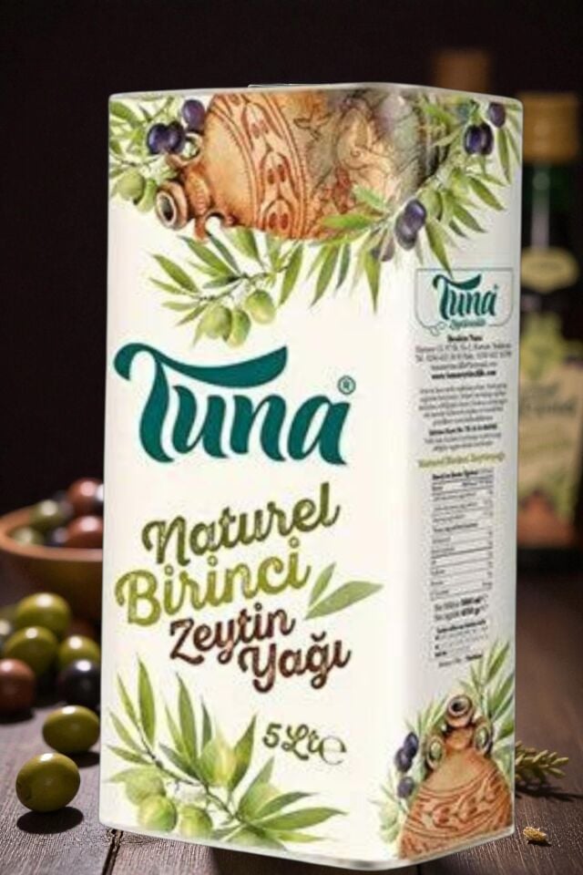 Naturel Birinci Soğuk Sıkım Zeytinyağı ( 5LT ) 2025-2026 SEZONU