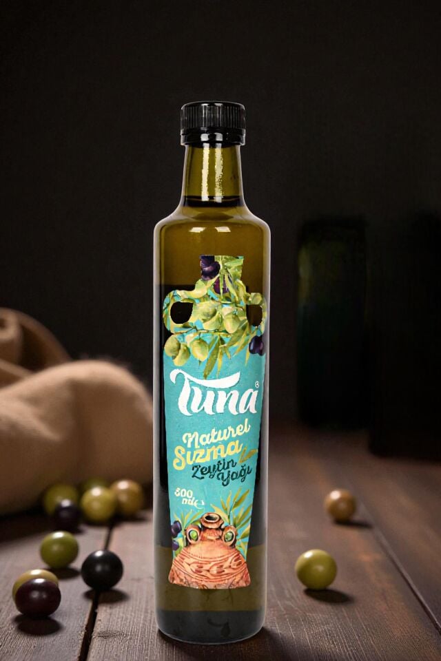 Olgun Hasat Soğuk Sıkım Sızma ( 500mL ) Cam Koyu Şişe 2025-2026 SEZONU