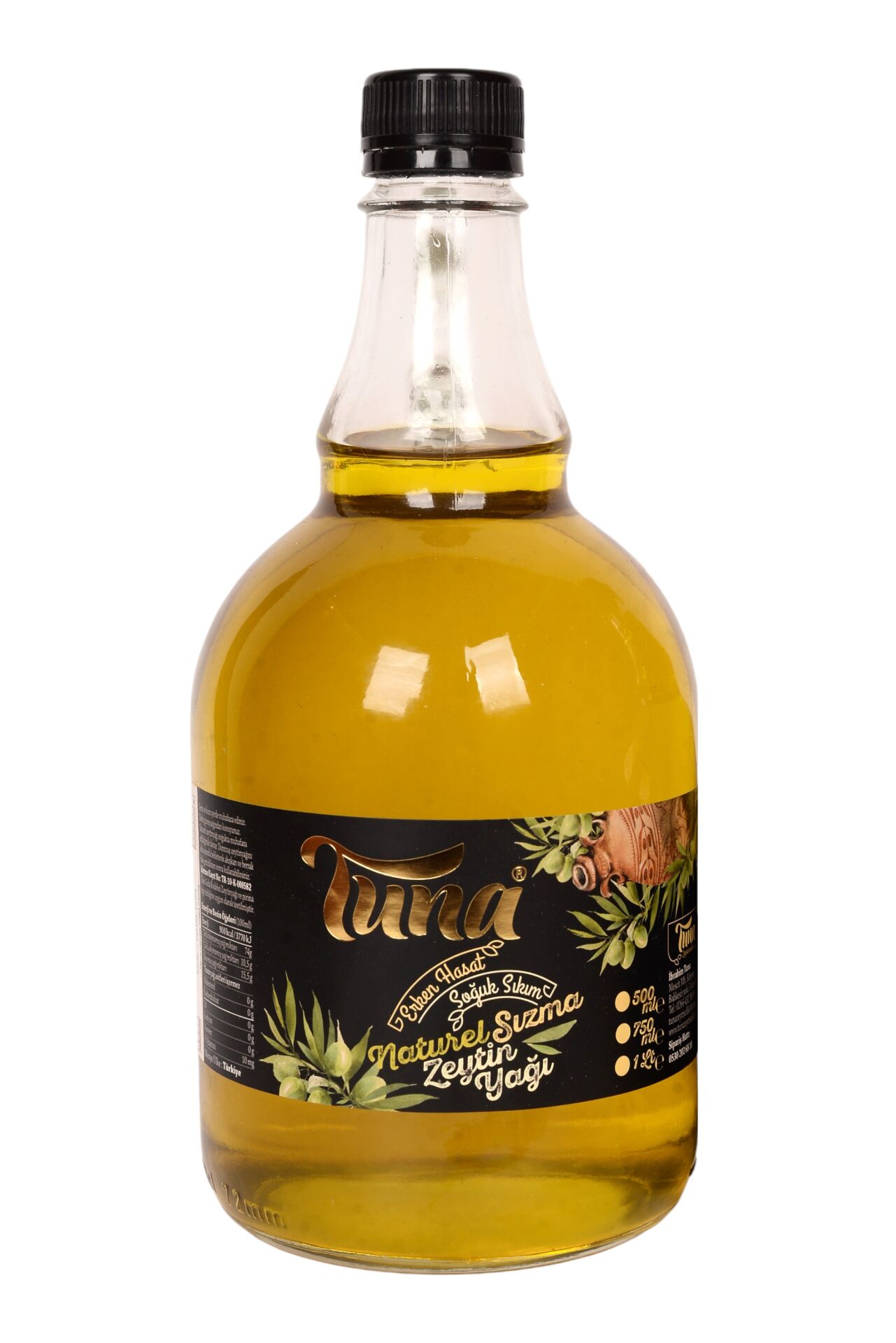 Erken Hasat Soğuk Sıkım Sızma ( 1LT ) Cam Gabon Şişe 2025-2026 SEZONU