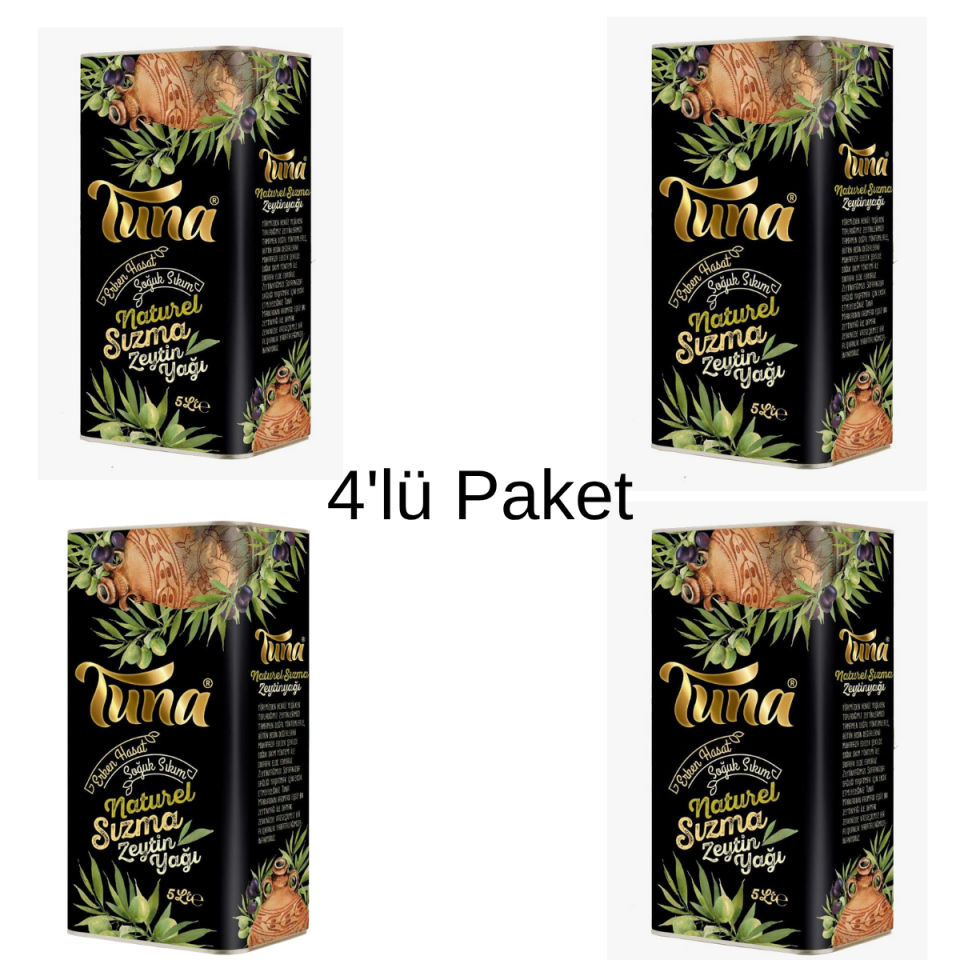 ERKEN HASAT SOĞUK SIKIM SIZMA (5 LT) 4'LÜ PAKET