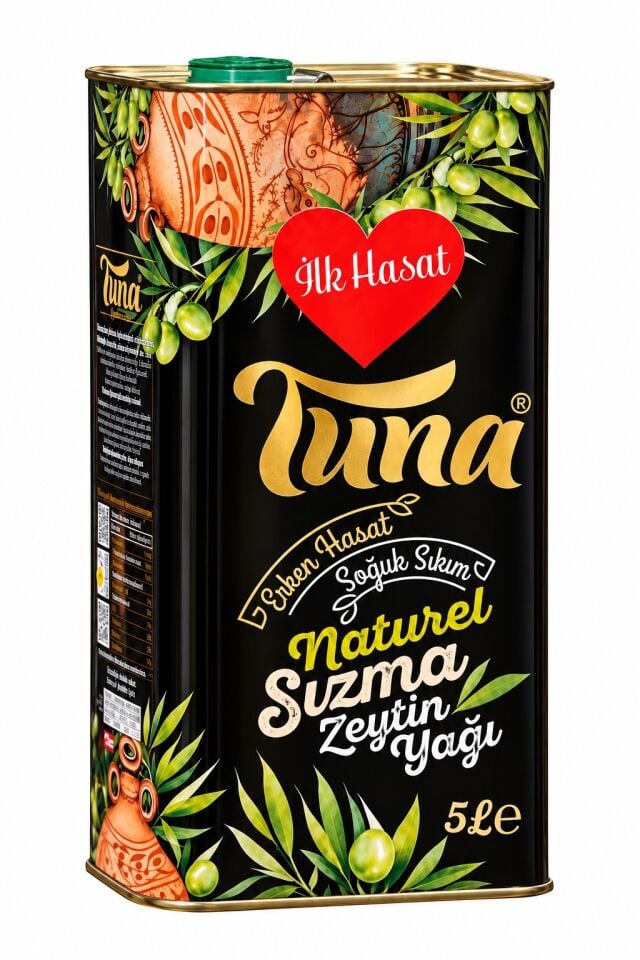 Erken Hasat Soğuk Sıkım Sızma Zeytinyağı ( 5LT ) 2026-2027 SEZONU