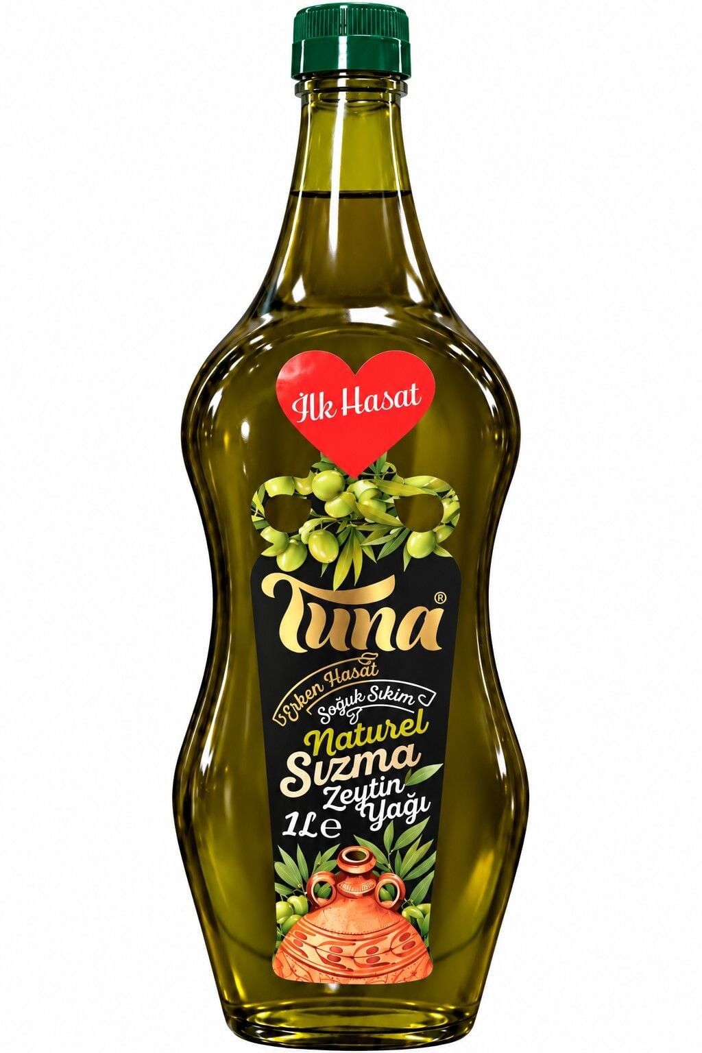 Erken Hasat Soğuk Sıkım Sızma Zeytinyağı ( 1LT ) Pet Şişe 2026-2027 SEZONU