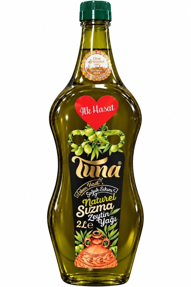 Erken Hasat Soğuk Sıkım Sızma Zeytinyağı ( 2LT ) Pet Şişe 2026-2027 SEZONU