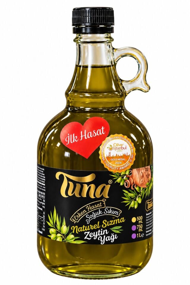 Erken Hasat Soğuk Sıkım Sızma ( 500mL ) Cam Gabon Şişe 2026-2027 SEZONU